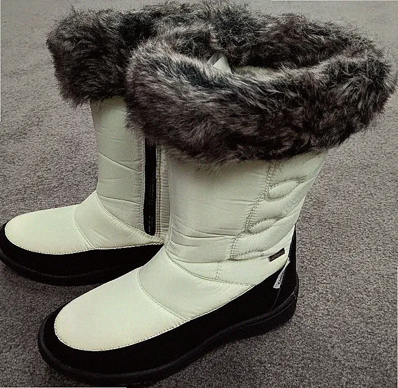 Ciabatta's Women's (sz 5 M) Insulated - Waterproof - Side Zip Snow Boot 10 Inch